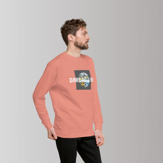 Classic DARE TO LIVE Seasons Men's Sweatshirt