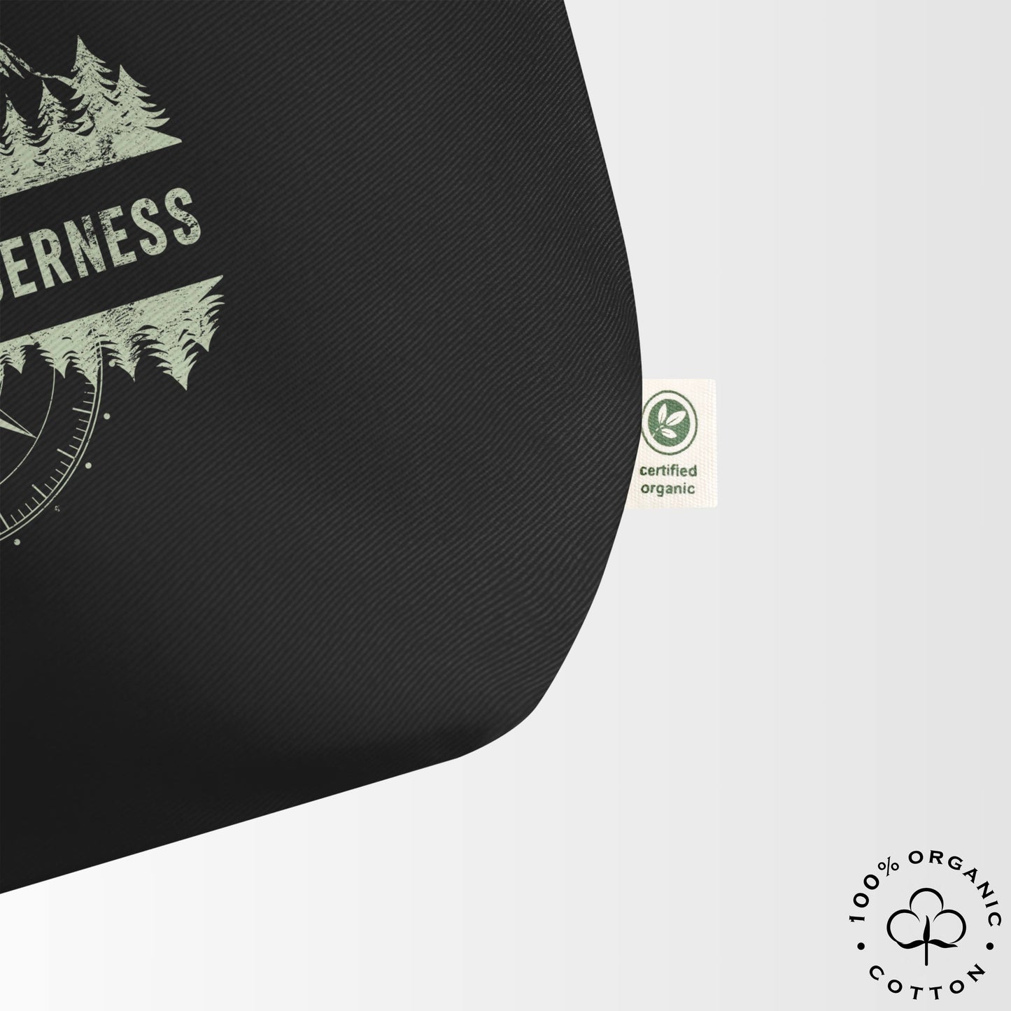 Large ESCAPE TO WILDERNESS Mountain Tote Bag