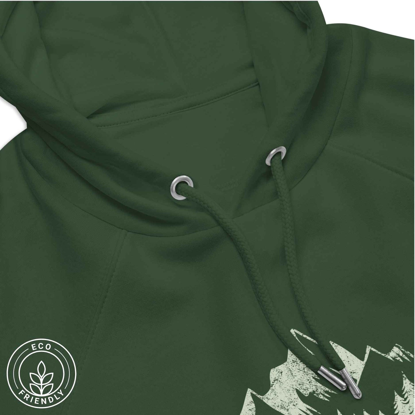 ESCAPE TO WILDERNESS Unisex Eco-Friendly Hoodie