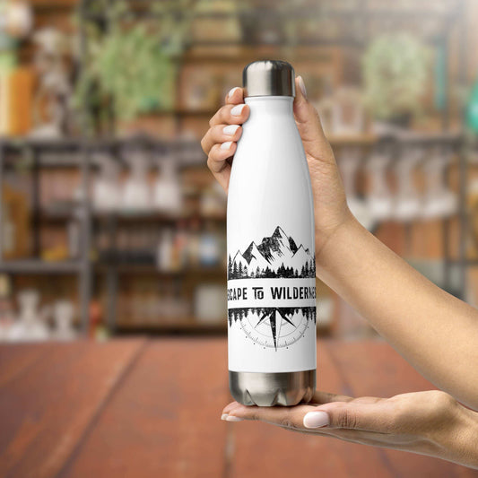 ESCAPE TO WILDERNESS Stainless Steel Water Bottle