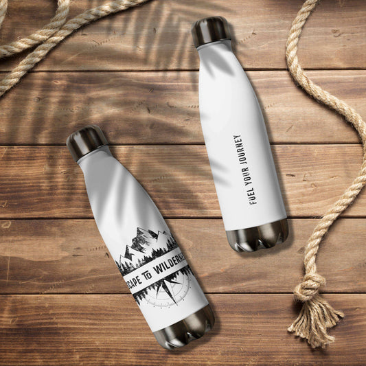 ESCAPE TO WILDERNESS Stainless Steel Water Bottle