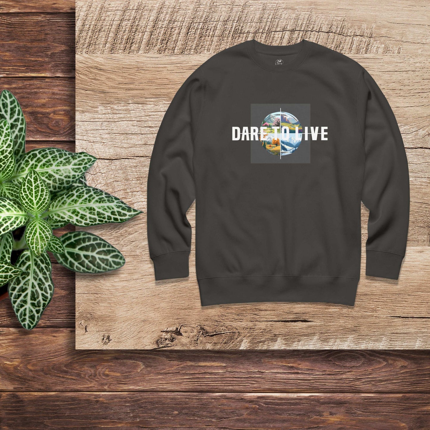 Classic DARE TO LIVE Seasons Men's Sweatshirt