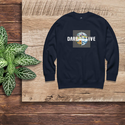 Classic DARE TO LIVE Seasons Men's Sweatshirt