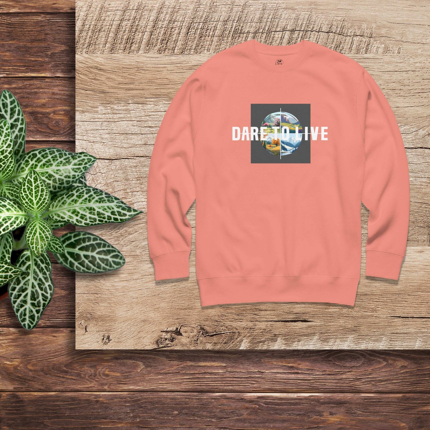 Classic DARE TO LIVE Seasons Men's Sweatshirt