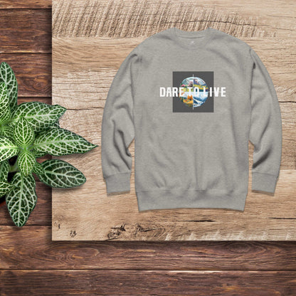Classic DARE TO LIVE Seasons Men's Sweatshirt