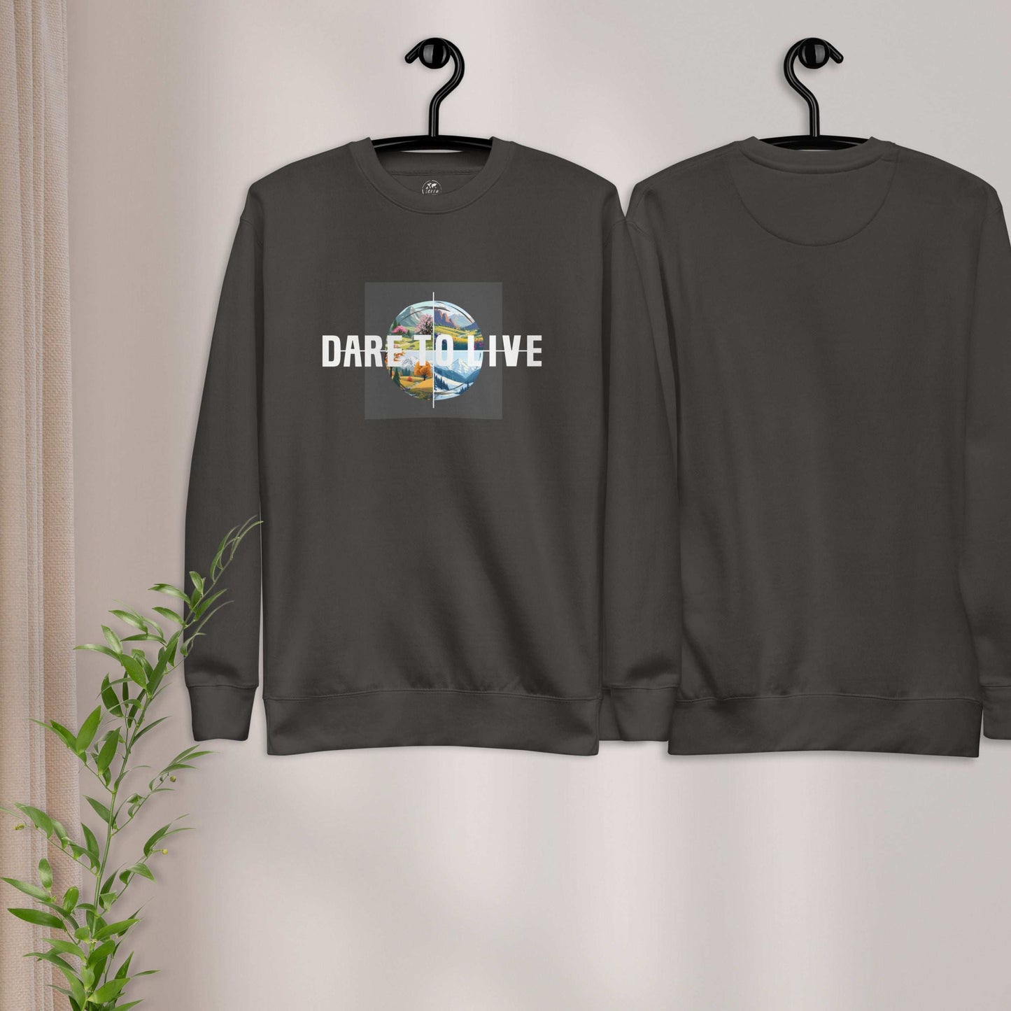 Classic DARE TO LIVE Seasons Men's Sweatshirt