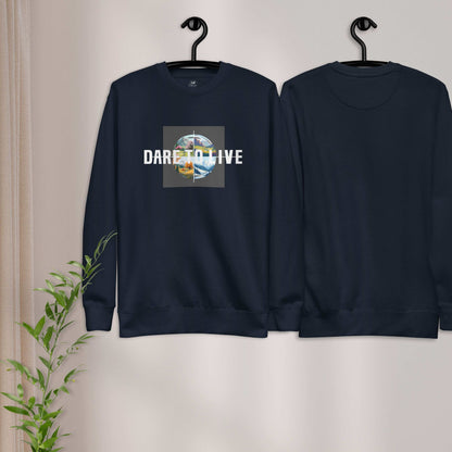 Classic DARE TO LIVE Seasons Men's Sweatshirt