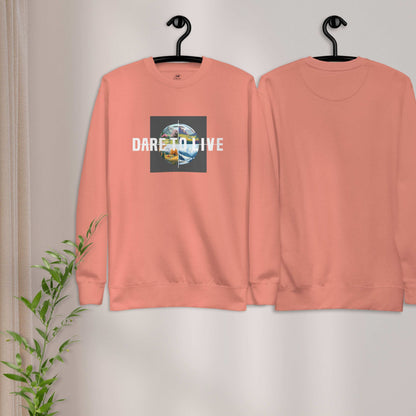 Classic DARE TO LIVE Seasons Men's Sweatshirt