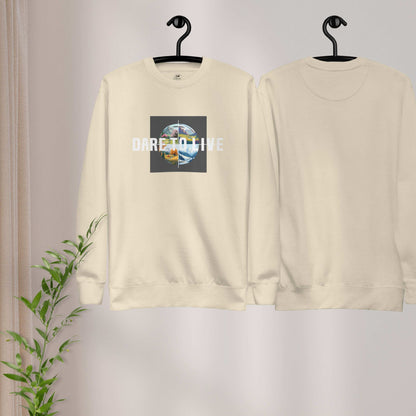 Classic DARE TO LIVE Seasons Men's Sweatshirt