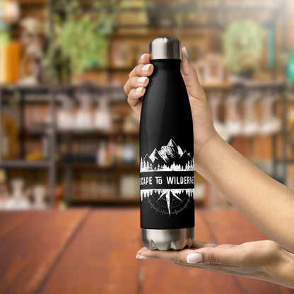 ESCAPE TO WILDERNESS Stainless Steel Water Bottle