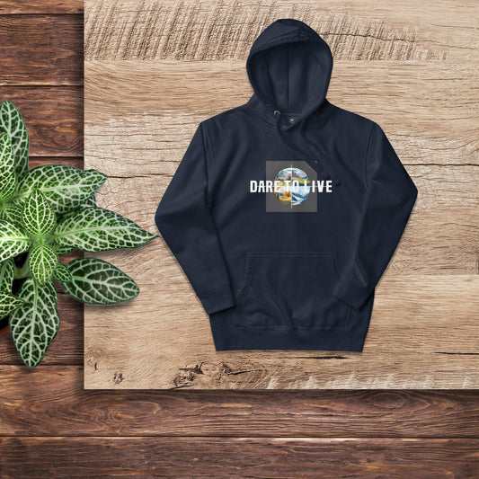 DARE TO LIVE Seasons Men's Hoodie