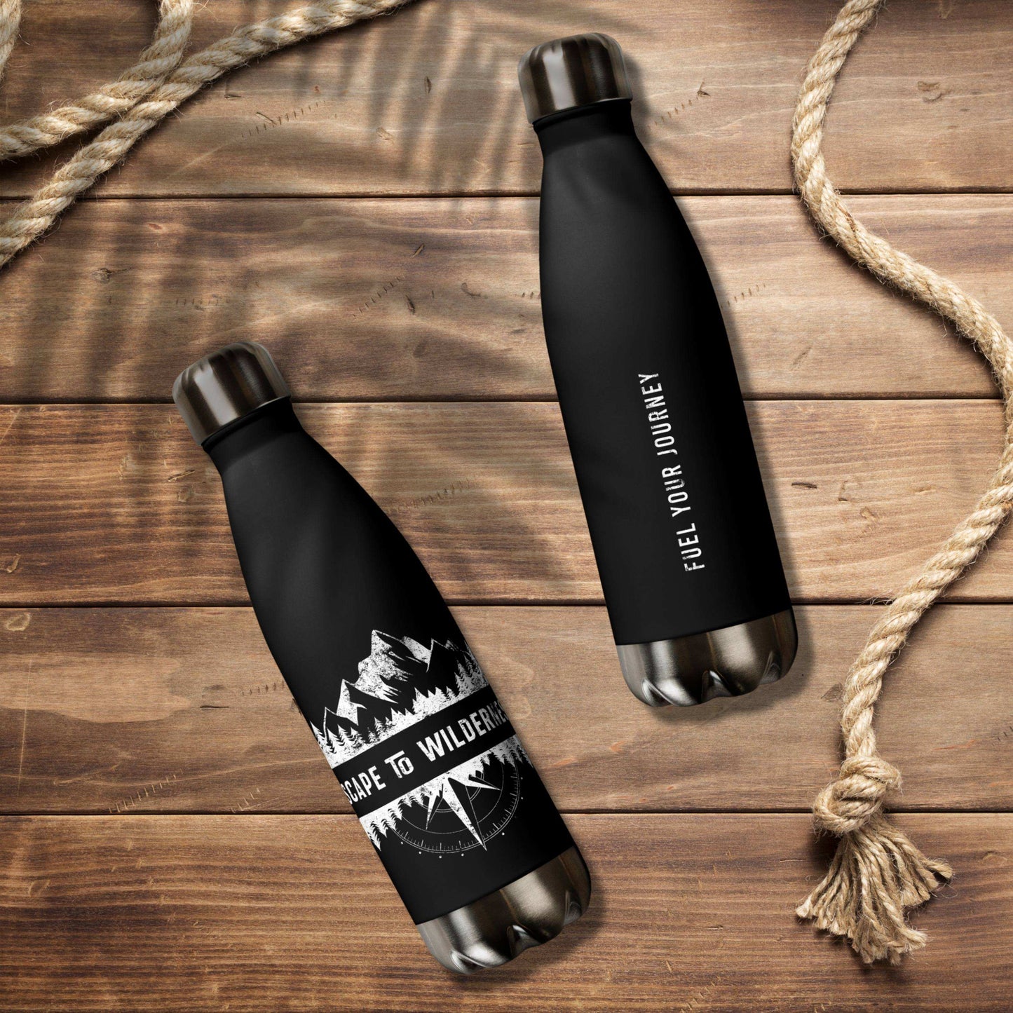 ESCAPE TO WILDERNESS Stainless Steel Water Bottle