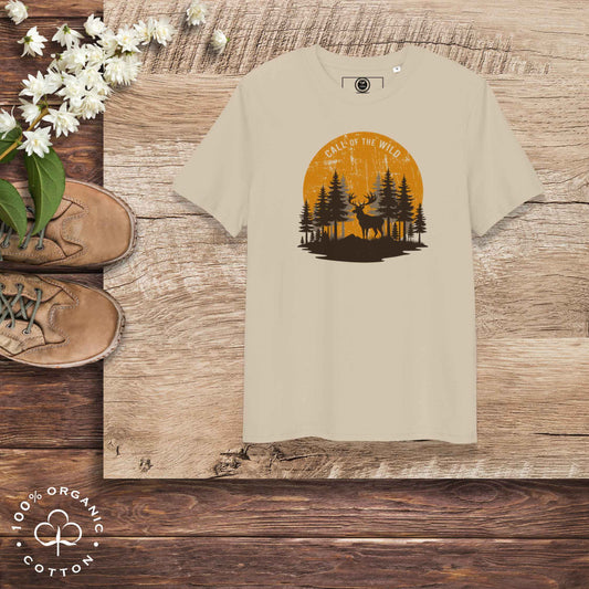 CALL OF THE WILD Organic Cotton Unisex T-shirt
