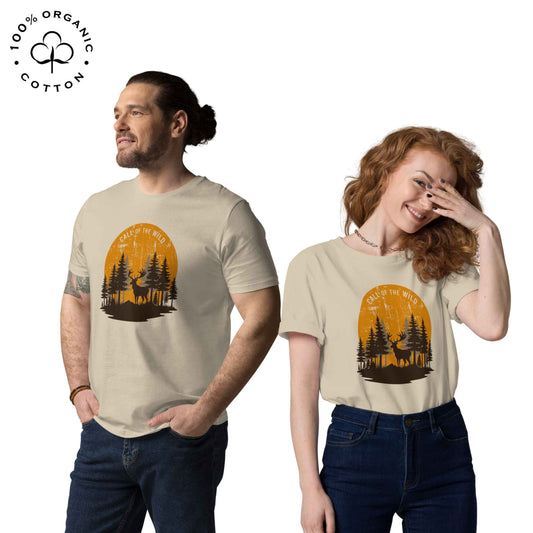 CALL OF THE WILD Organic Cotton Unisex T-shirt