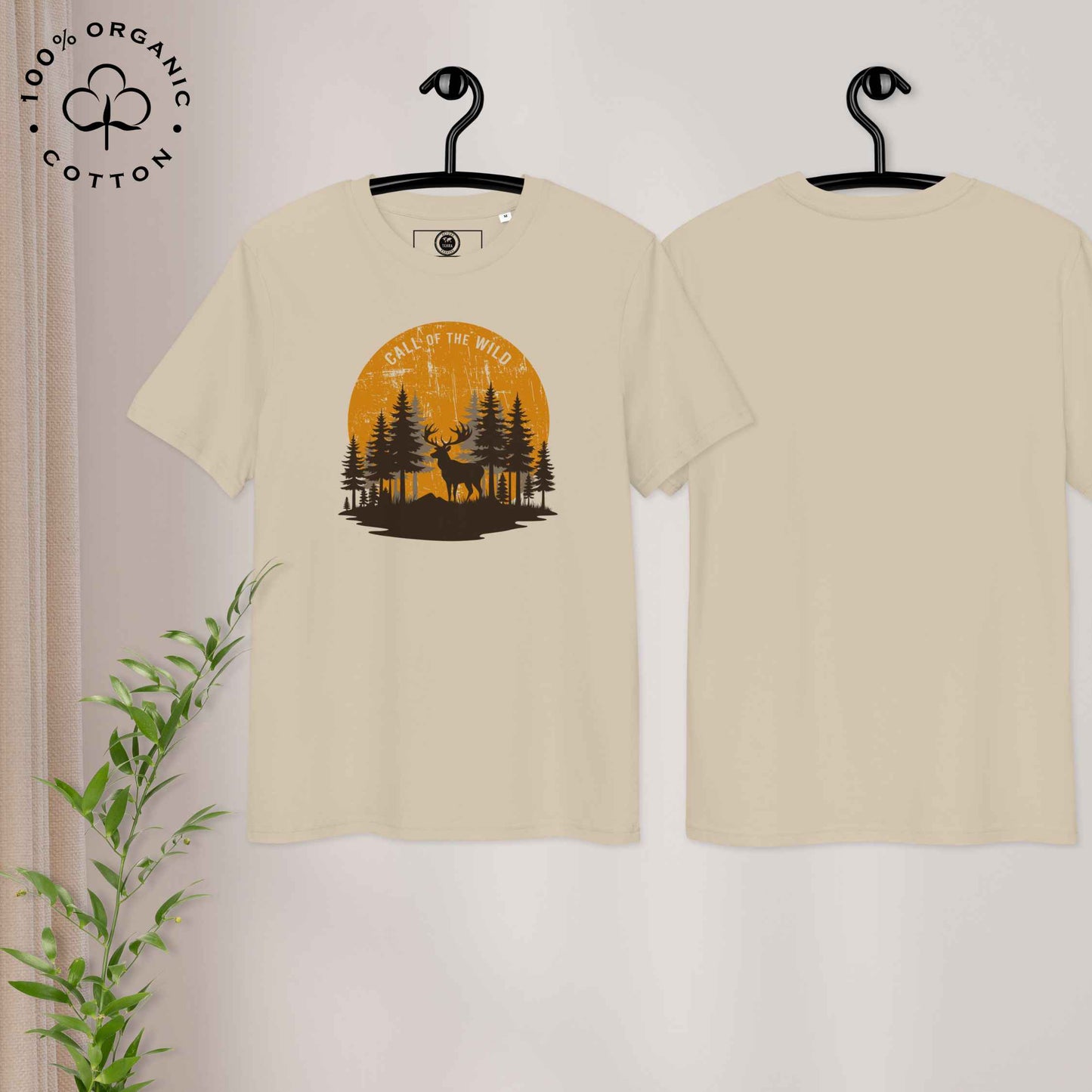CALL OF THE WILD Organic Cotton Unisex T-shirt