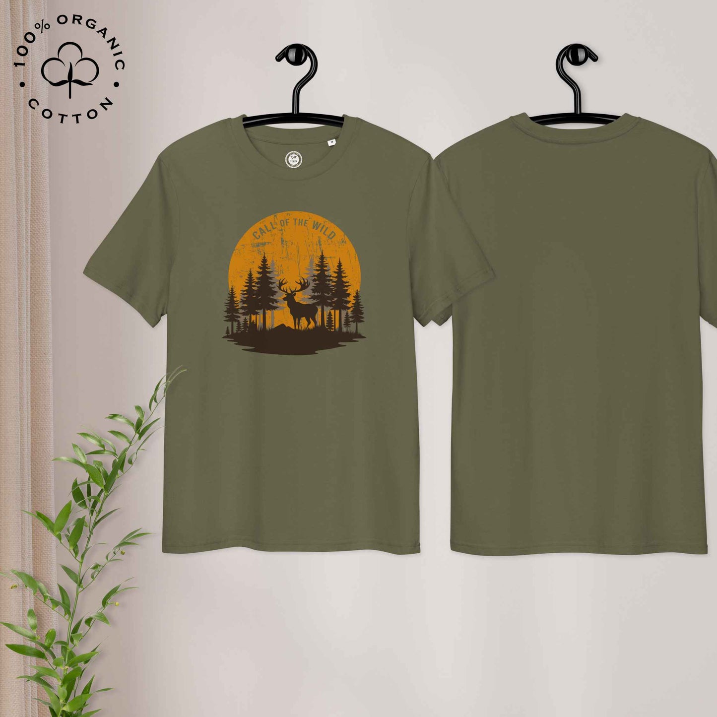 CALL OF THE WILD Organic Cotton Unisex T-shirt