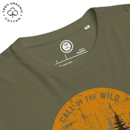 CALL OF THE WILD Organic Cotton Unisex T-shirt