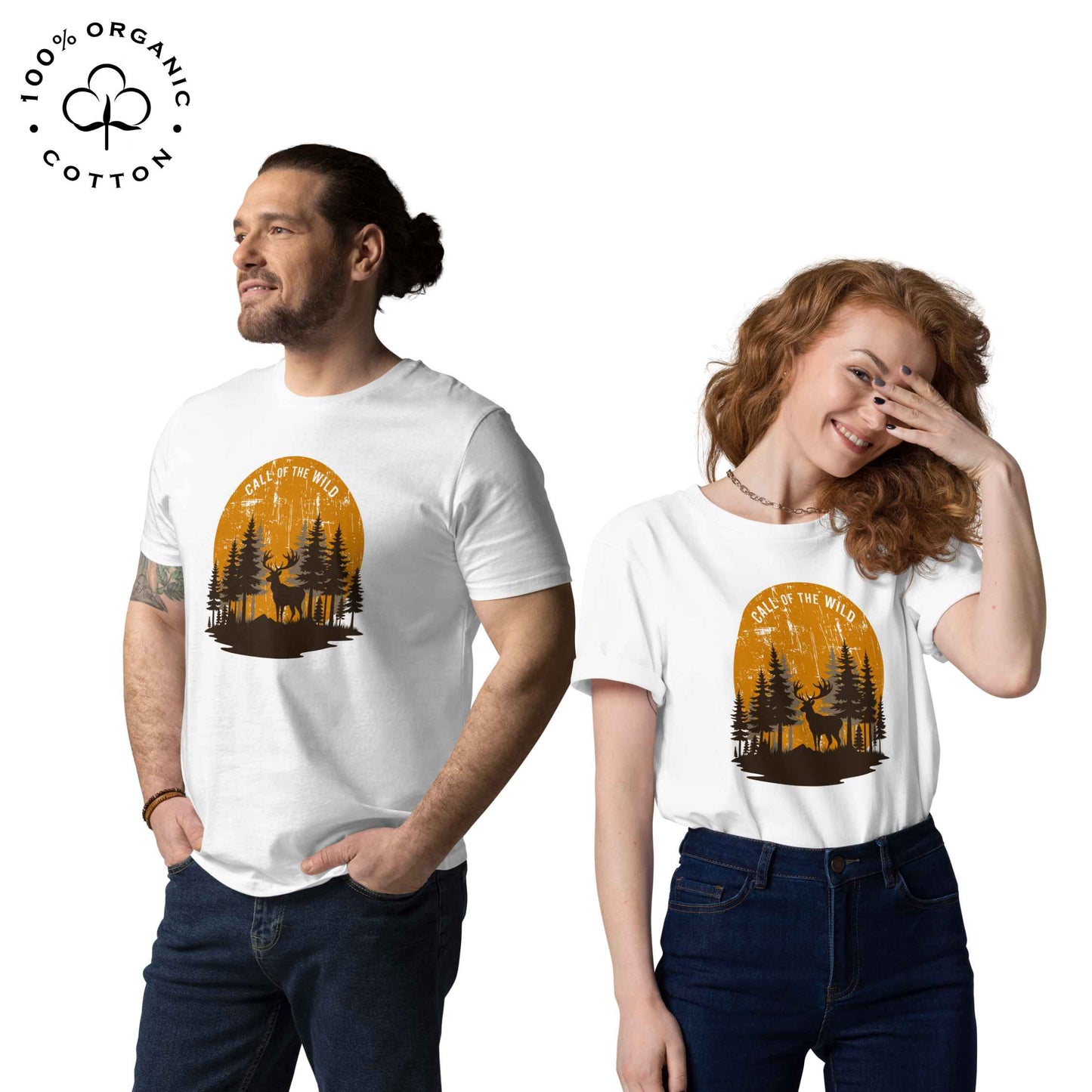 CALL OF THE WILD Organic Cotton Unisex T-shirt