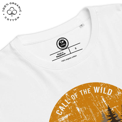 CALL OF THE WILD Organic Cotton Unisex T-shirt