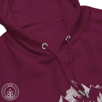 ESCAPE TO WILDERNESS Unisex Eco-Friendly Hoodie