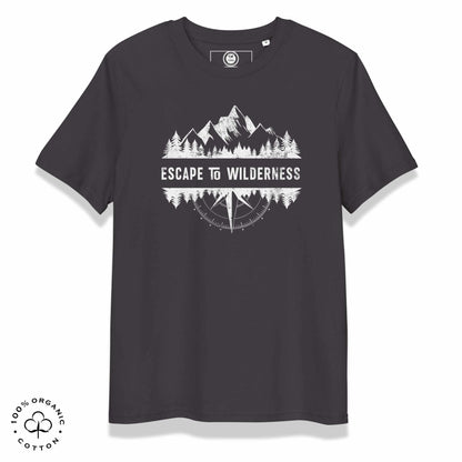 ESCAPE TO WILDERNESS Men's Organic Cotton T-shirt