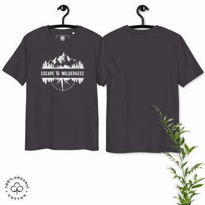 ESCAPE TO WILDERNESS Men's Organic Cotton T-shirt