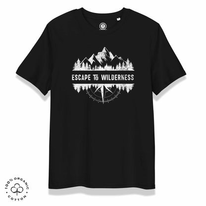 ESCAPE TO WILDERNESS Men's Organic Cotton T-shirt