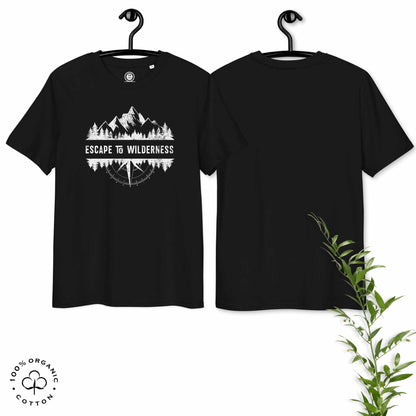 ESCAPE TO WILDERNESS Men's Organic Cotton T-shirt