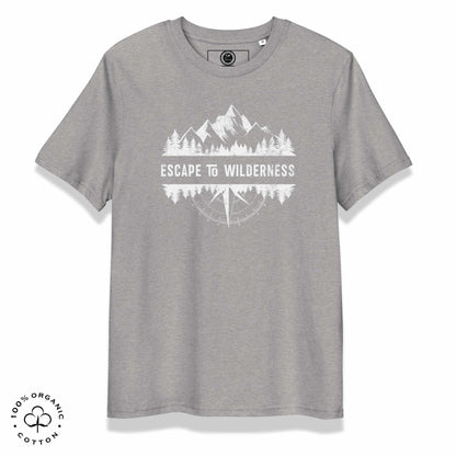 ESCAPE TO WILDERNESS Men's Organic Cotton T-shirt