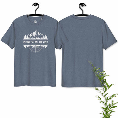ESCAPE TO WILDERNESS Men's Organic Cotton T-shirt