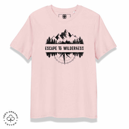 ESCAPE TO WILDERNESS Men's Organic Cotton T-shirt