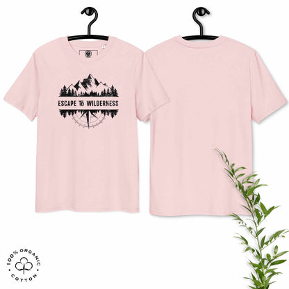 ESCAPE TO WILDERNESS Men's Organic Cotton T-shirt