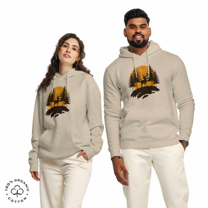 CALL OF THE WILD Organic Cotton Unisex Hoodie