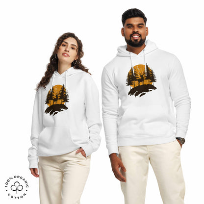 CALL OF THE WILD Organic Cotton Unisex Hoodie