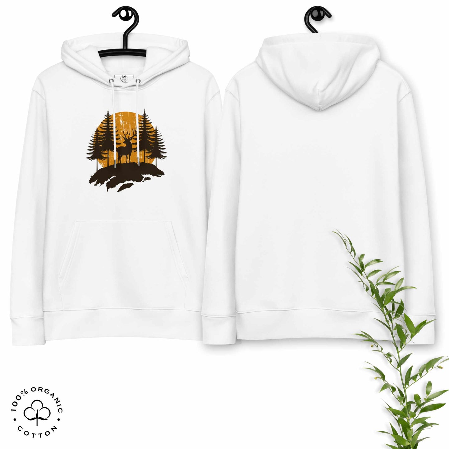 CALL OF THE WILD Organic Cotton Unisex Hoodie