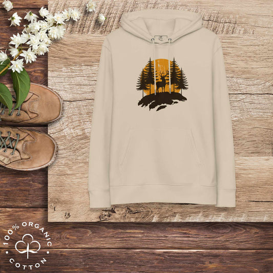 CALL OF THE WILD Organic Cotton Unisex Hoodie