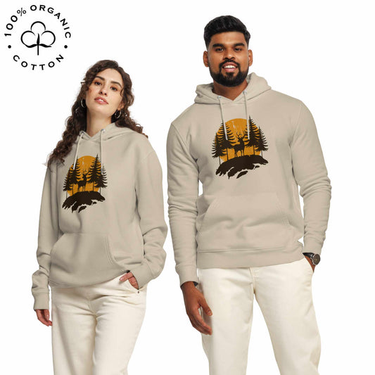 CALL OF THE WILD Organic Cotton Unisex Hoodie