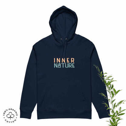 INNER NATURE Sun-and-tree Unisex Organic Cotton Hoodie