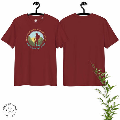 MOVE AT YOUR OWN RHYTHM Women's Organic Cotton T-Shirt