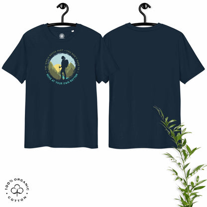 MOVE AT YOUR OWN RHYTHM Women's Organic Cotton T-Shirt
