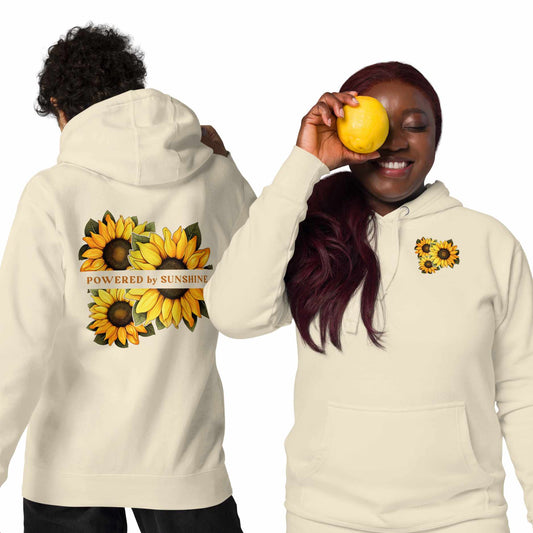 POWERED by SUNSHINE Women Cotton Hoodie