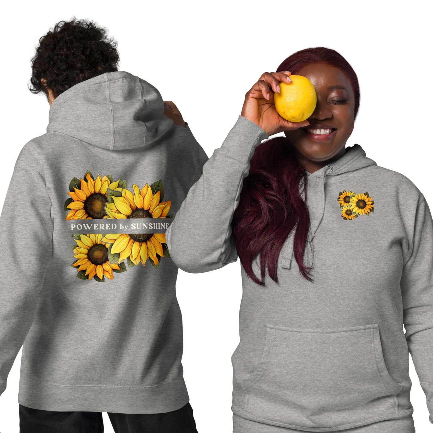 POWERED by SUNSHINE Women Cotton Hoodie