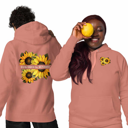 POWERED by SUNSHINE Women Cotton Hoodie