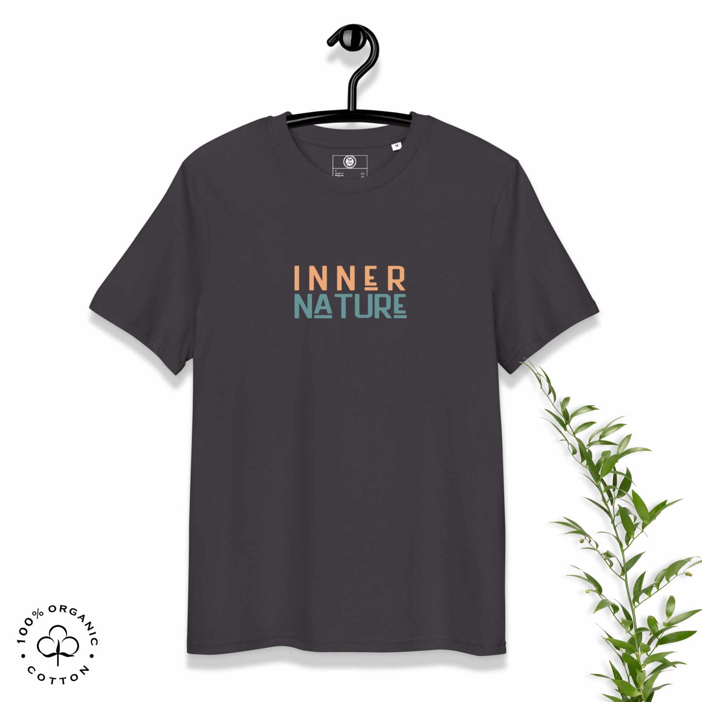 INNER NATURE Sun-and-Trees Unisex Organic Cotton T-shirt