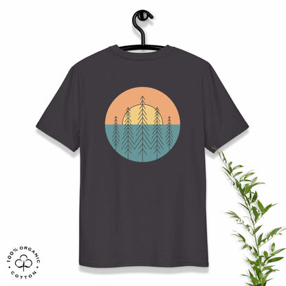 INNER NATURE Sun-and-Trees Unisex Organic Cotton T-shirt