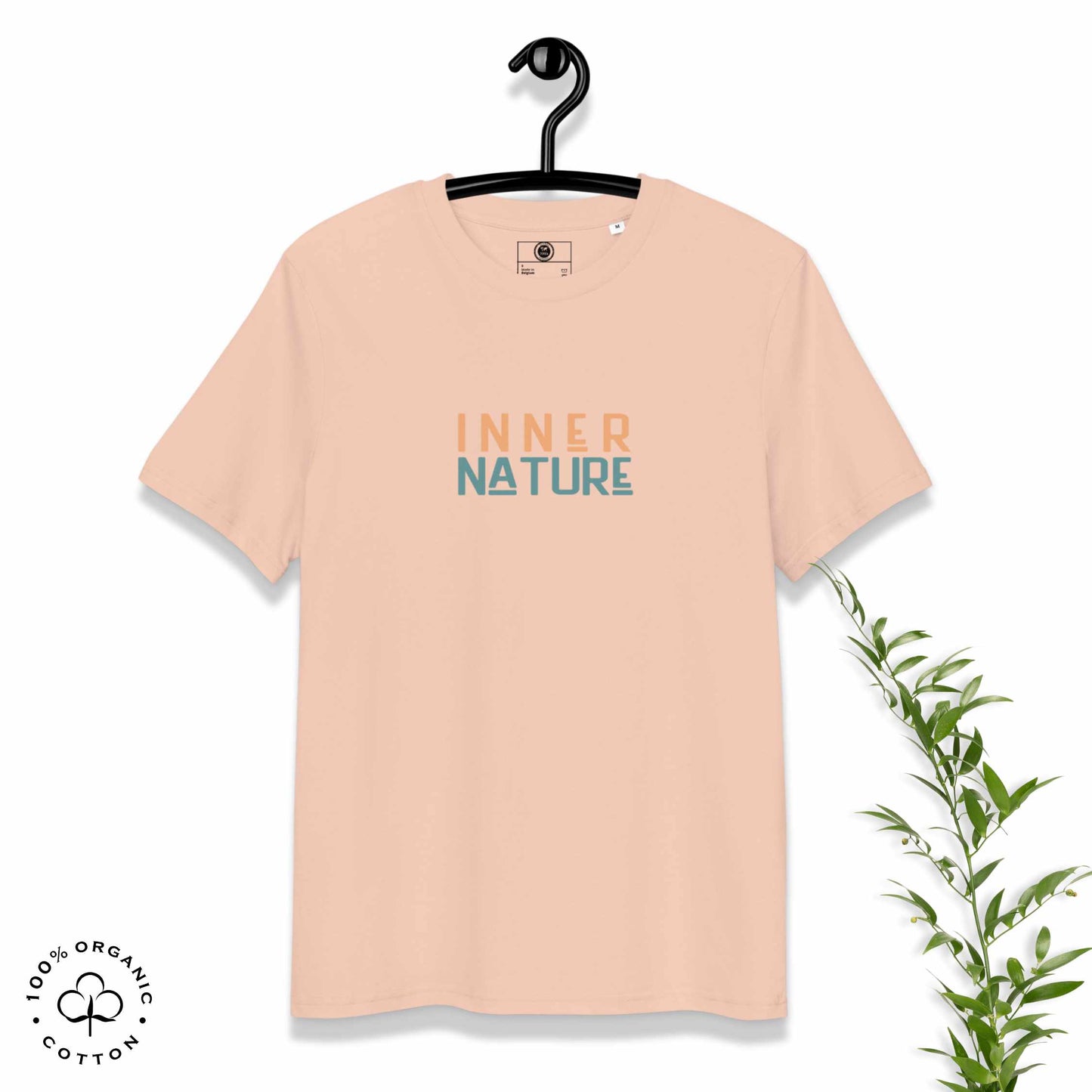 INNER NATURE Sun-and-Trees Unisex Organic Cotton T-shirt