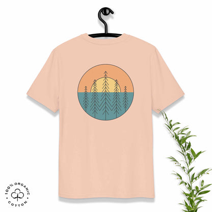 INNER NATURE Sun-and-Trees Unisex Organic Cotton T-shirt