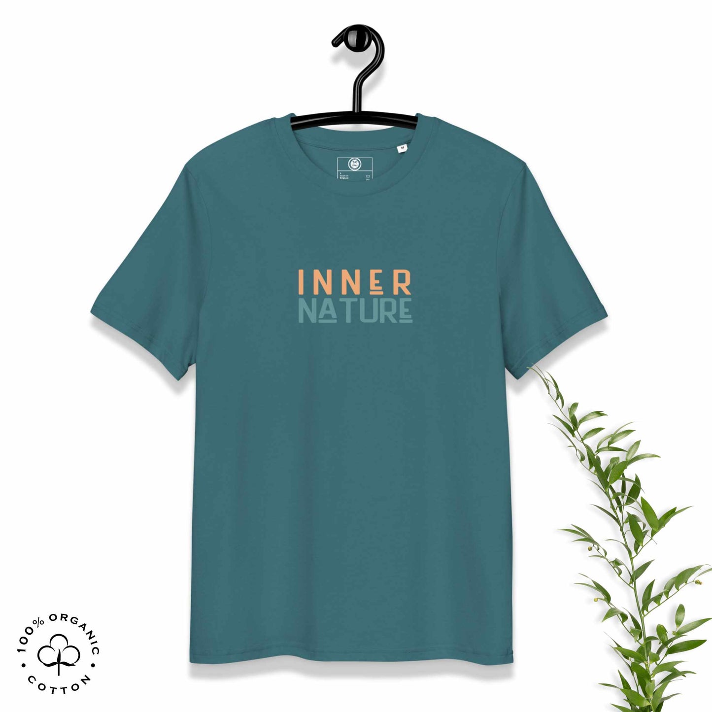 INNER NATURE Sun-and-Trees Unisex Organic Cotton T-shirt