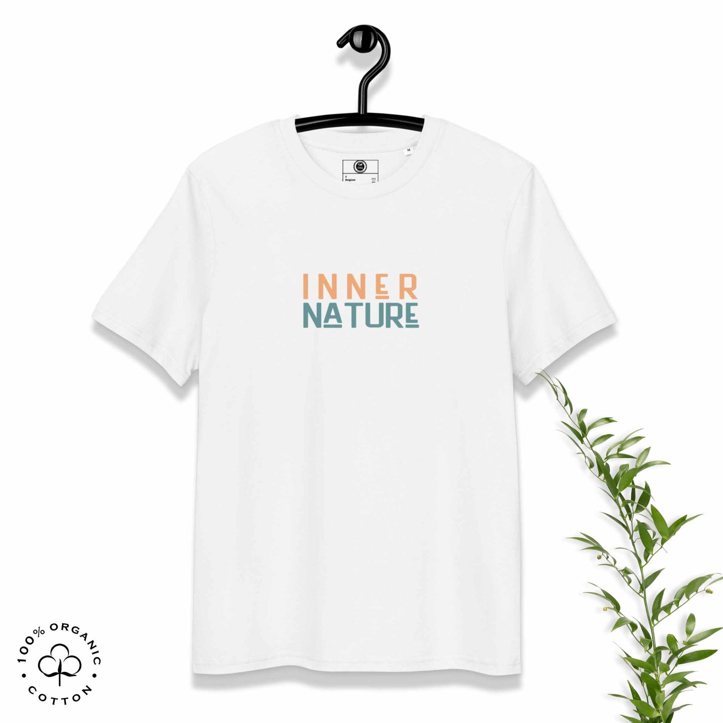 INNER NATURE Sun-and-Trees Unisex Organic Cotton T-shirt