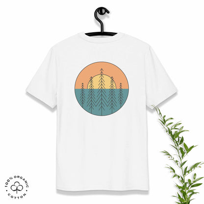 INNER NATURE Sun-and-Trees Unisex Organic Cotton T-shirt